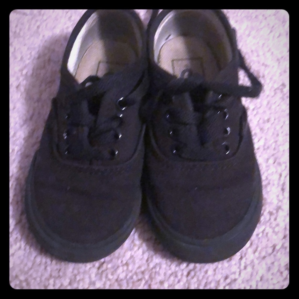 Toddler size 7 vans